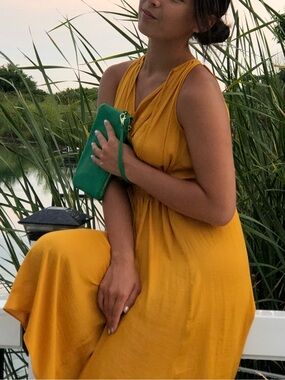 Mustard Yellow Maxi Dress